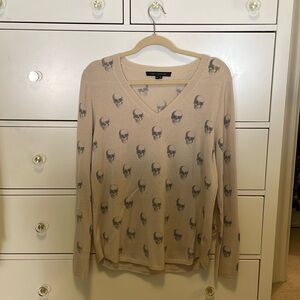 Skull Cashmere Sweater Size M